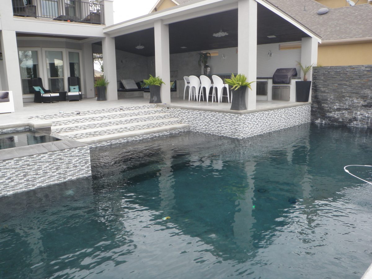 Steiner Ranch Contemporary Pool & Patio Chaparrel Pools