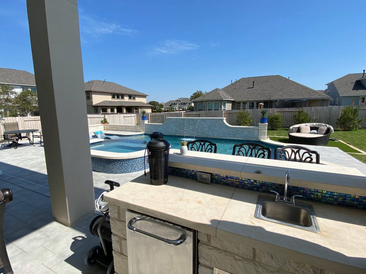 Leander Party Pool Spa and Deck Chaparrel Pools