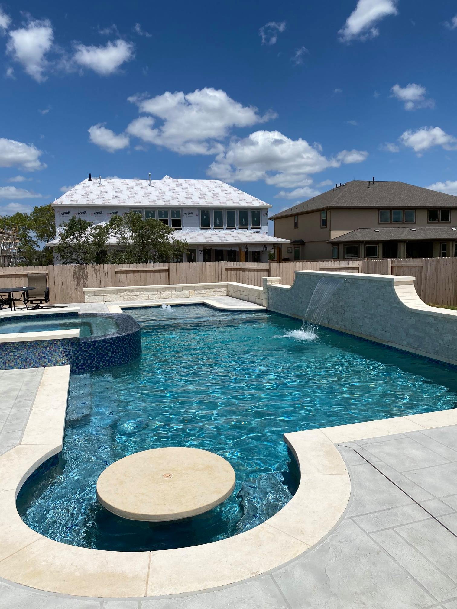 Leander Party Pool Spa and Deck Chaparrel Pools